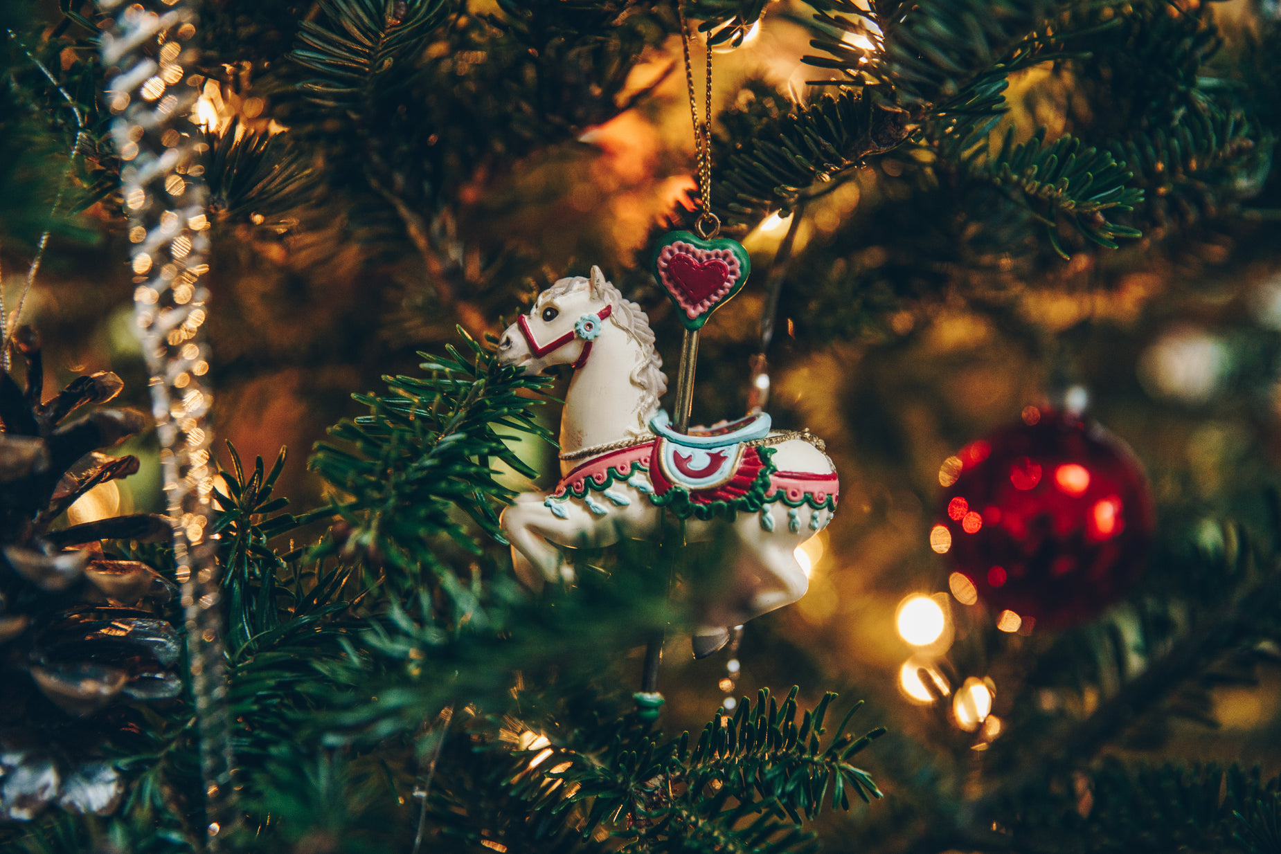 the ornaments on a christmas tree are ready for the holiday season