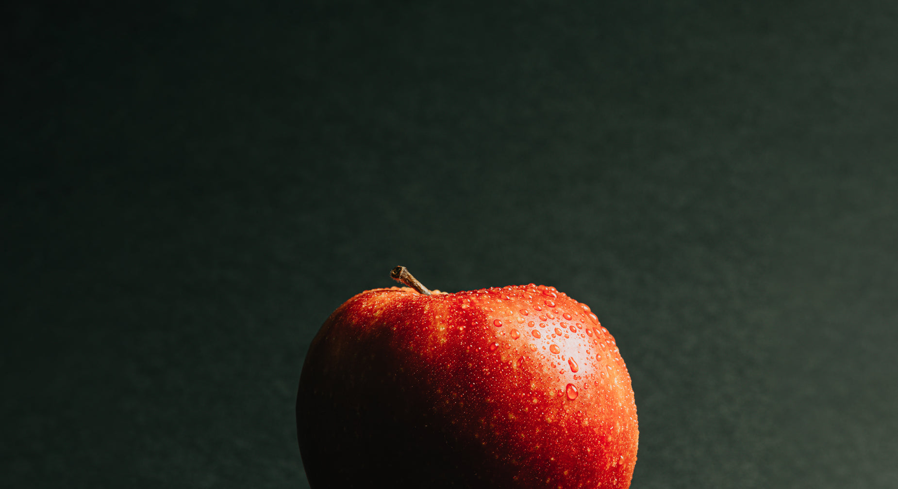 a close up s of a ripe apple