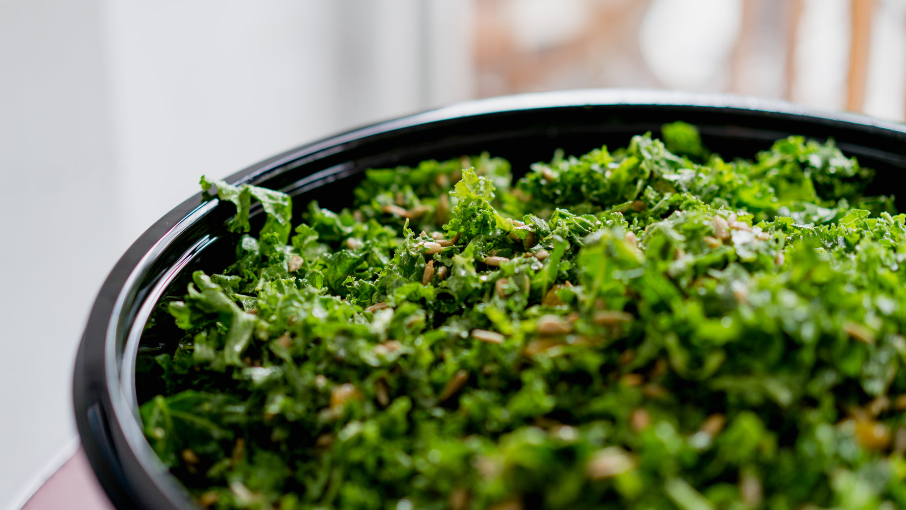 closeup view of a plate of cooked herbs