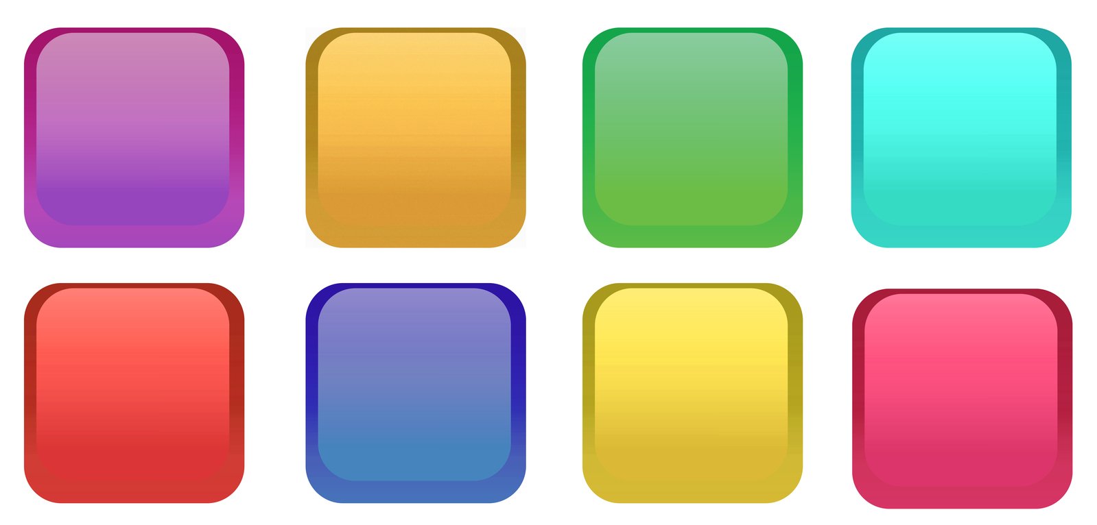 colorful rounded ons with shadow in the center