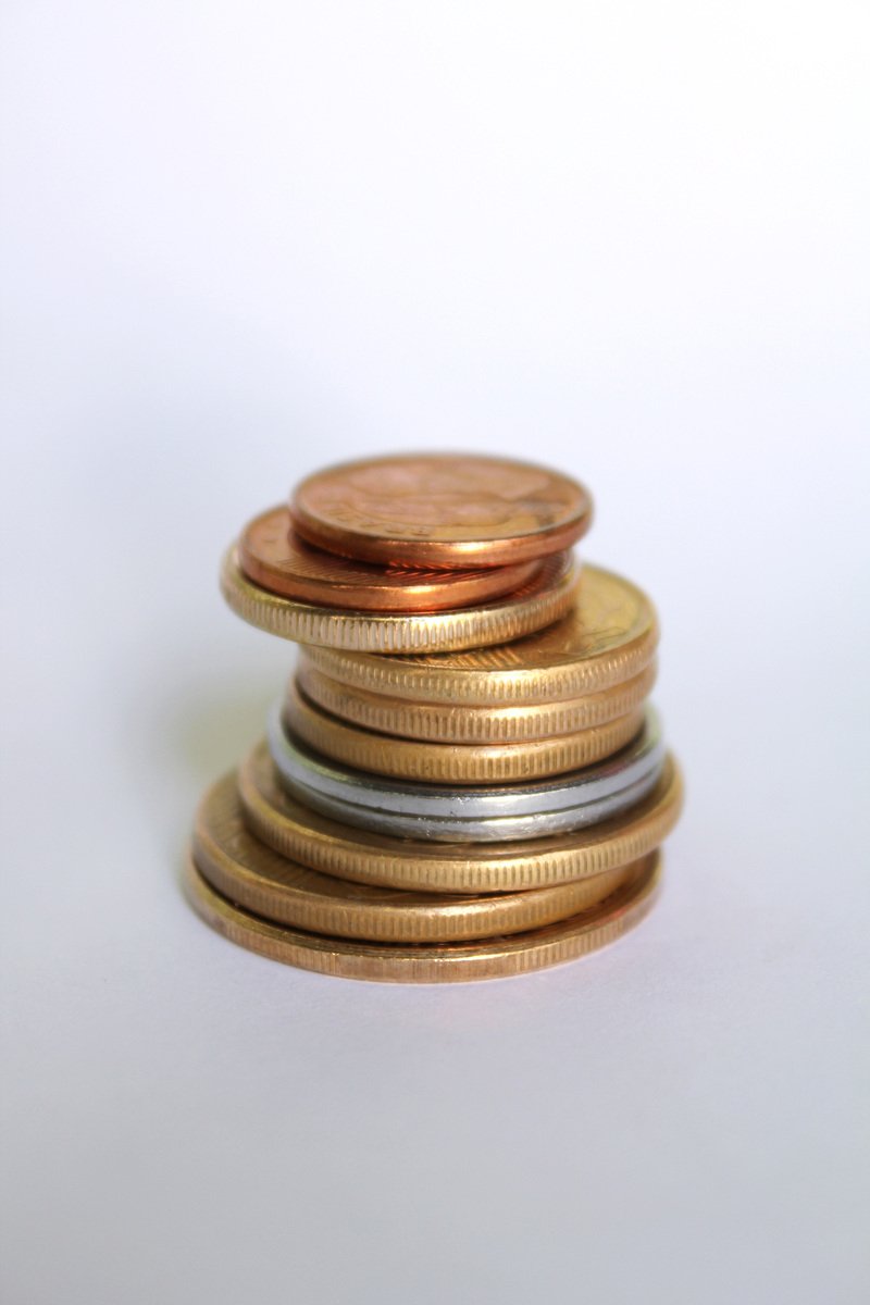 stack of coin on top of each other