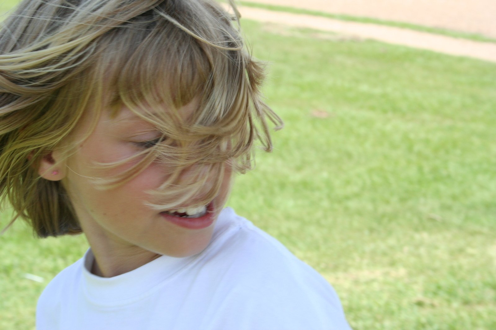 the child is angry about his latest frisbee