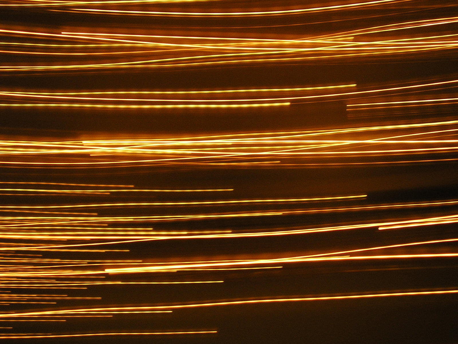 a very long exposure of some lights in the dark
