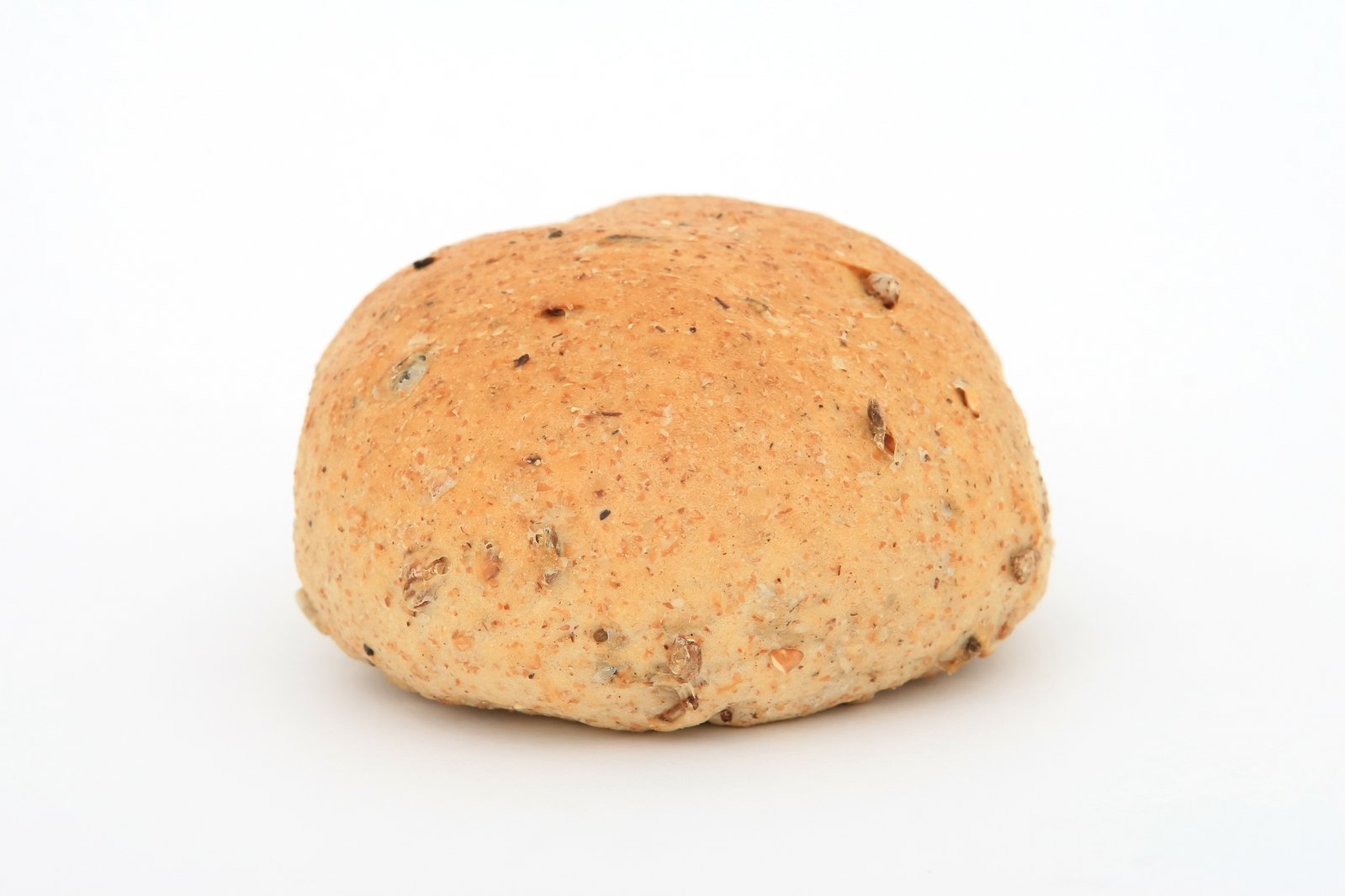 a round piece of bread made with various ingredients