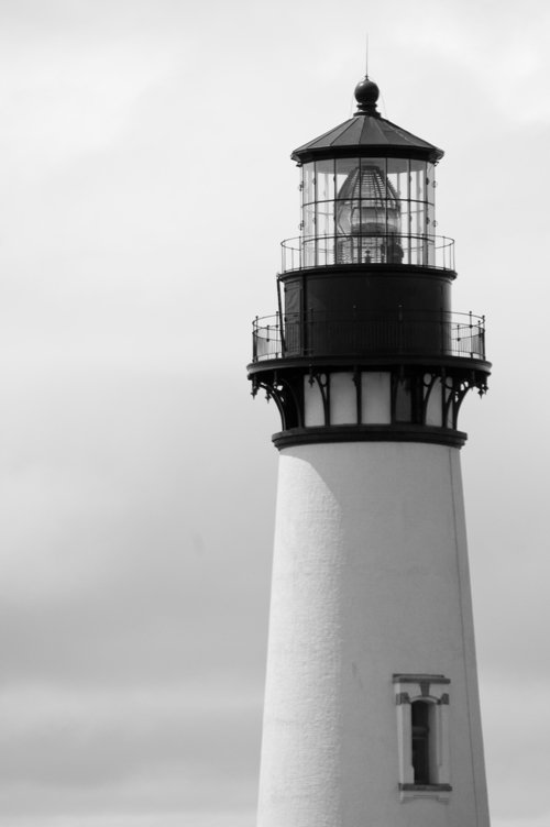a black and white po of the cape hat light house in newport