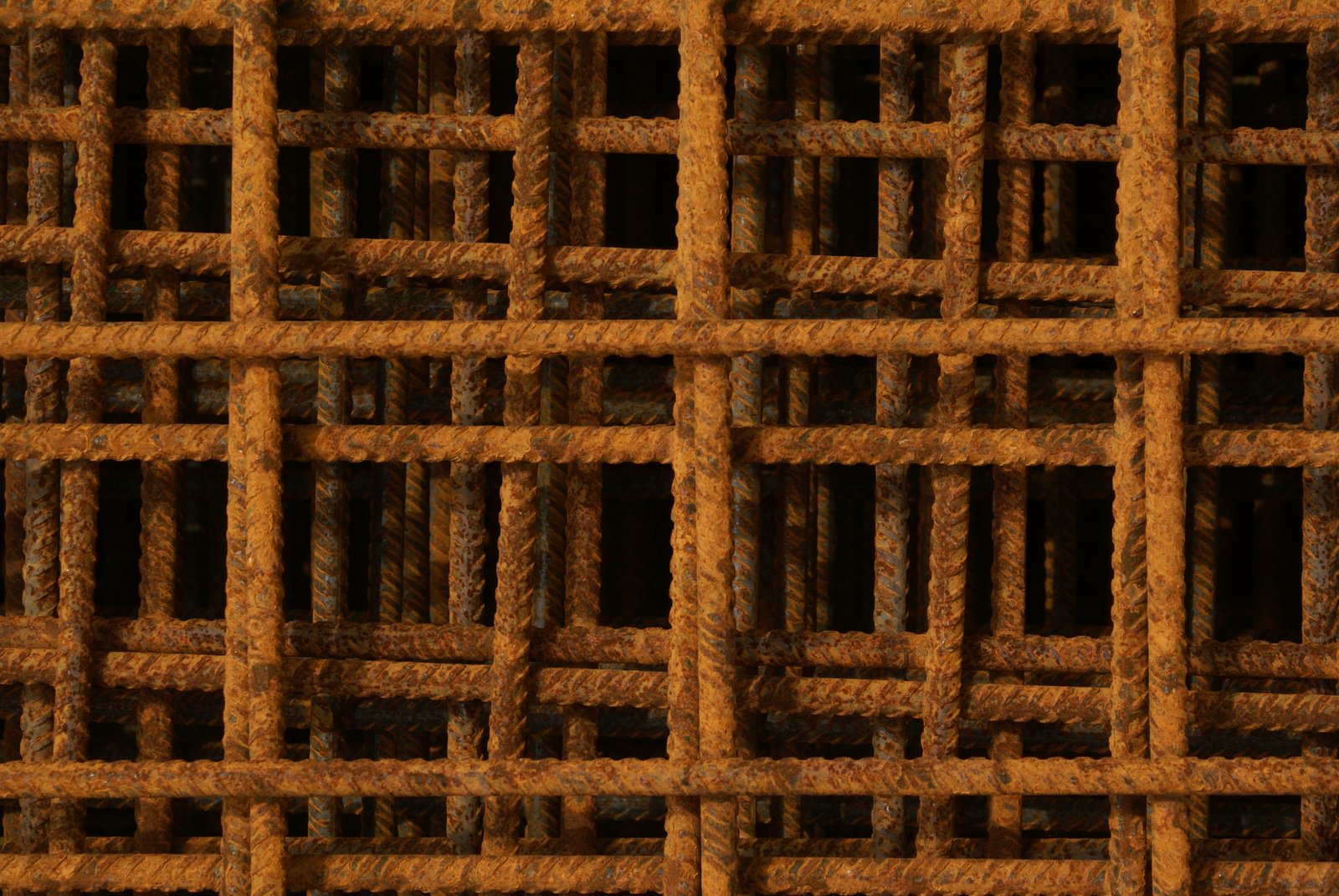 an abstract view of many lines of woven fabric