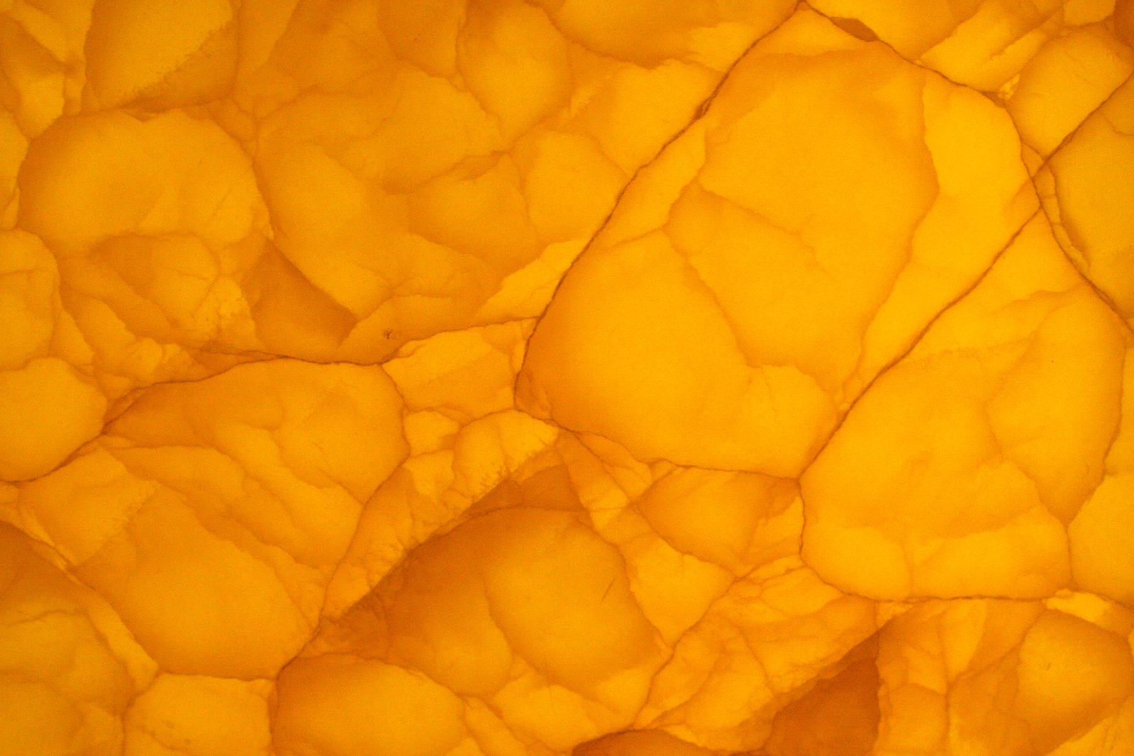 yellow light showing a  in the surface