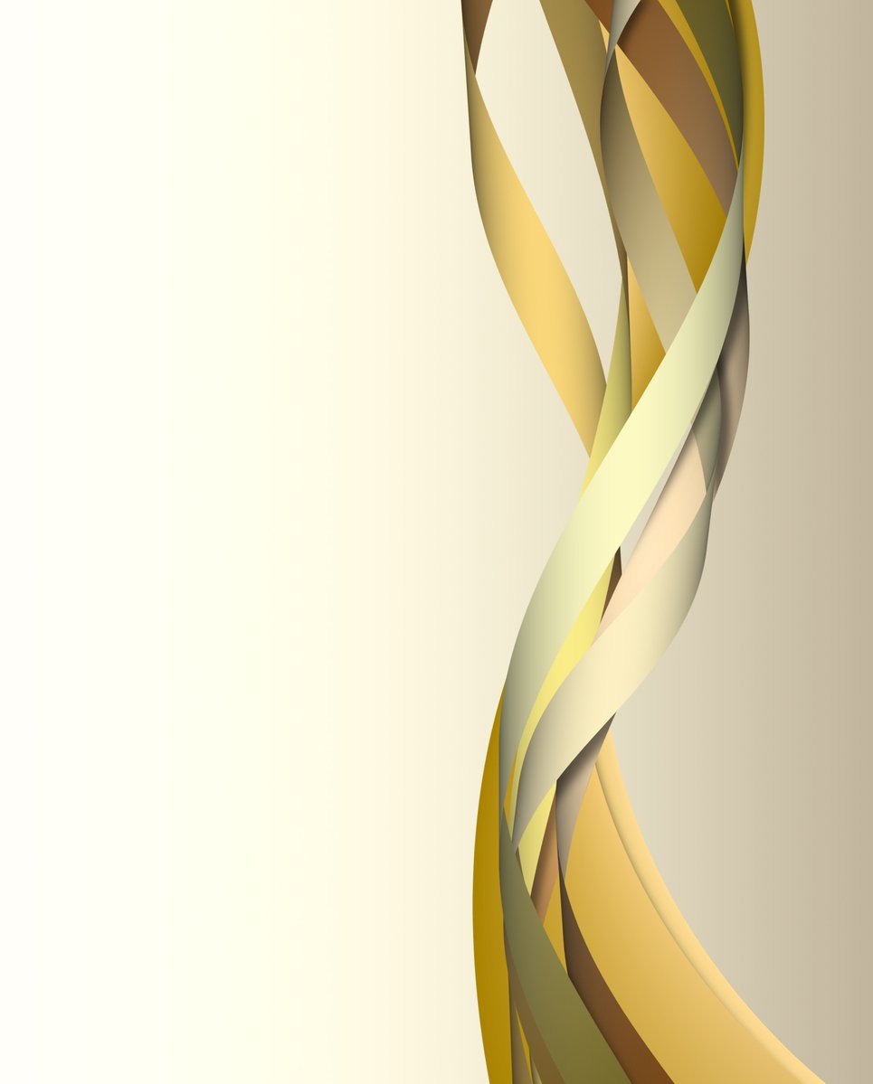 abstract swirl background with multiple yellow stripes