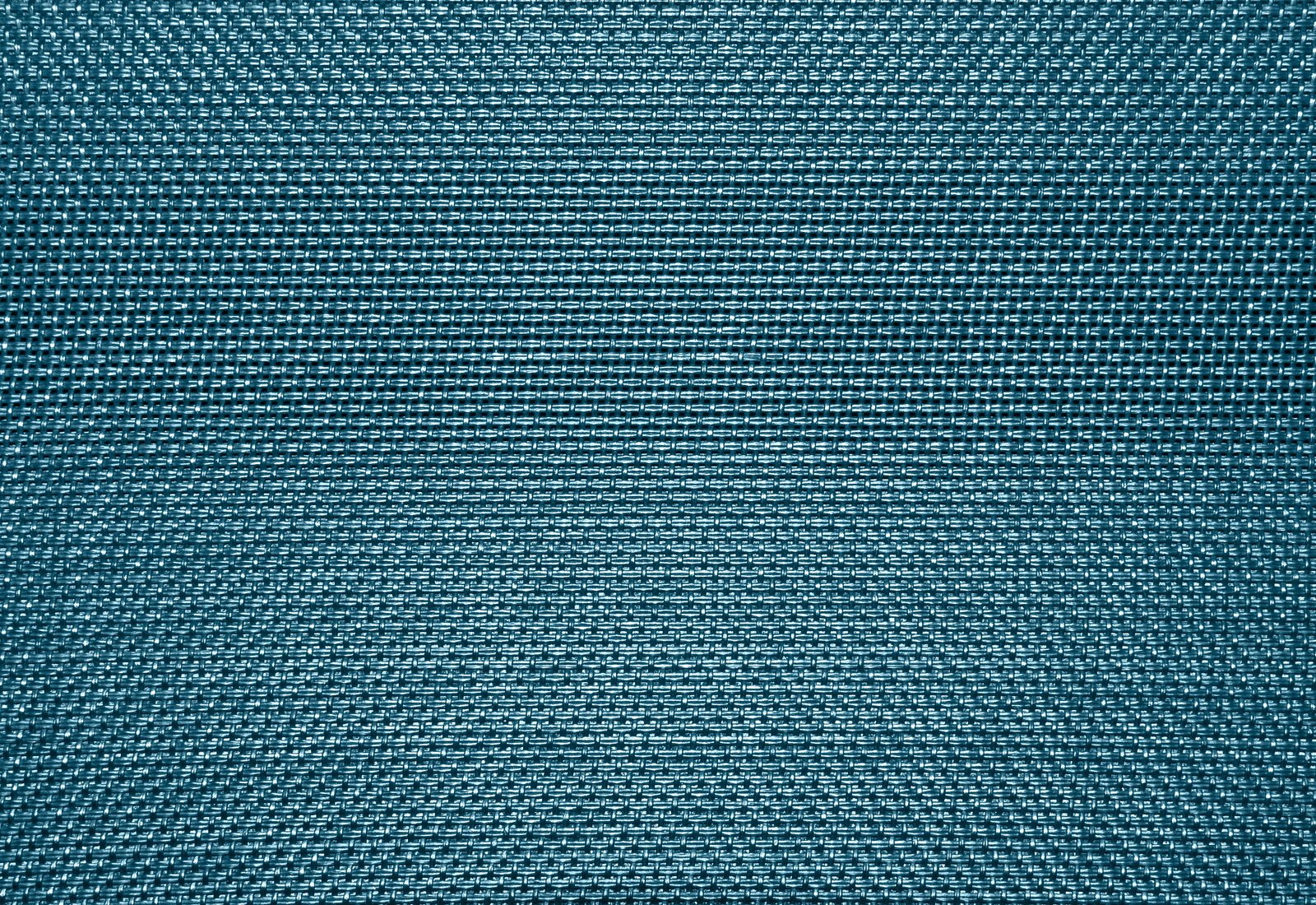 the blue fabric has small squares on it