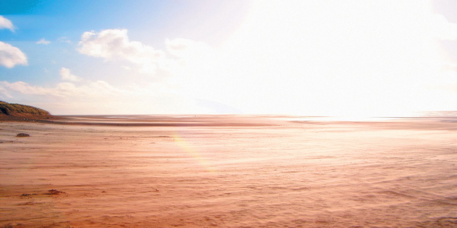 there are rocks and sand in the desert