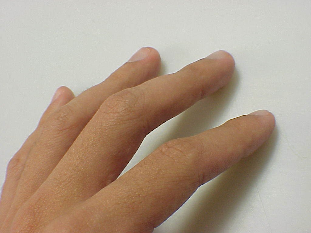 this is an image of a person's hand