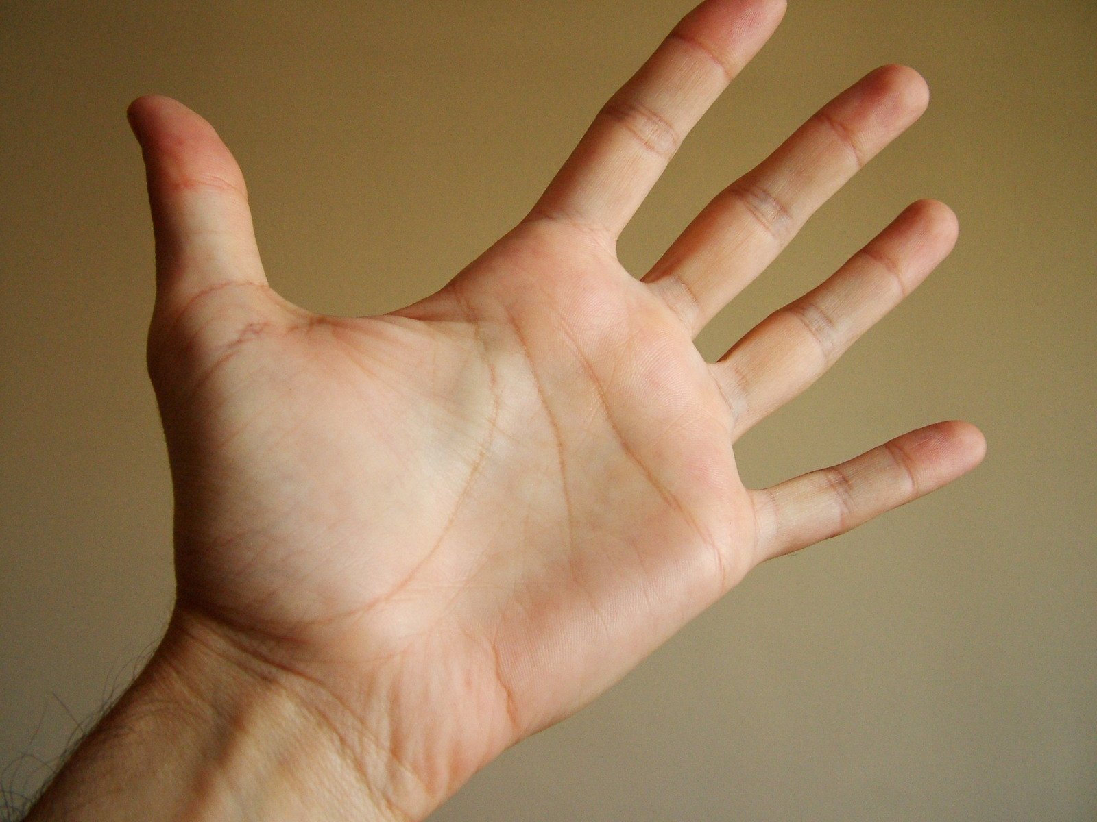 a hand is shown with the index finger extended