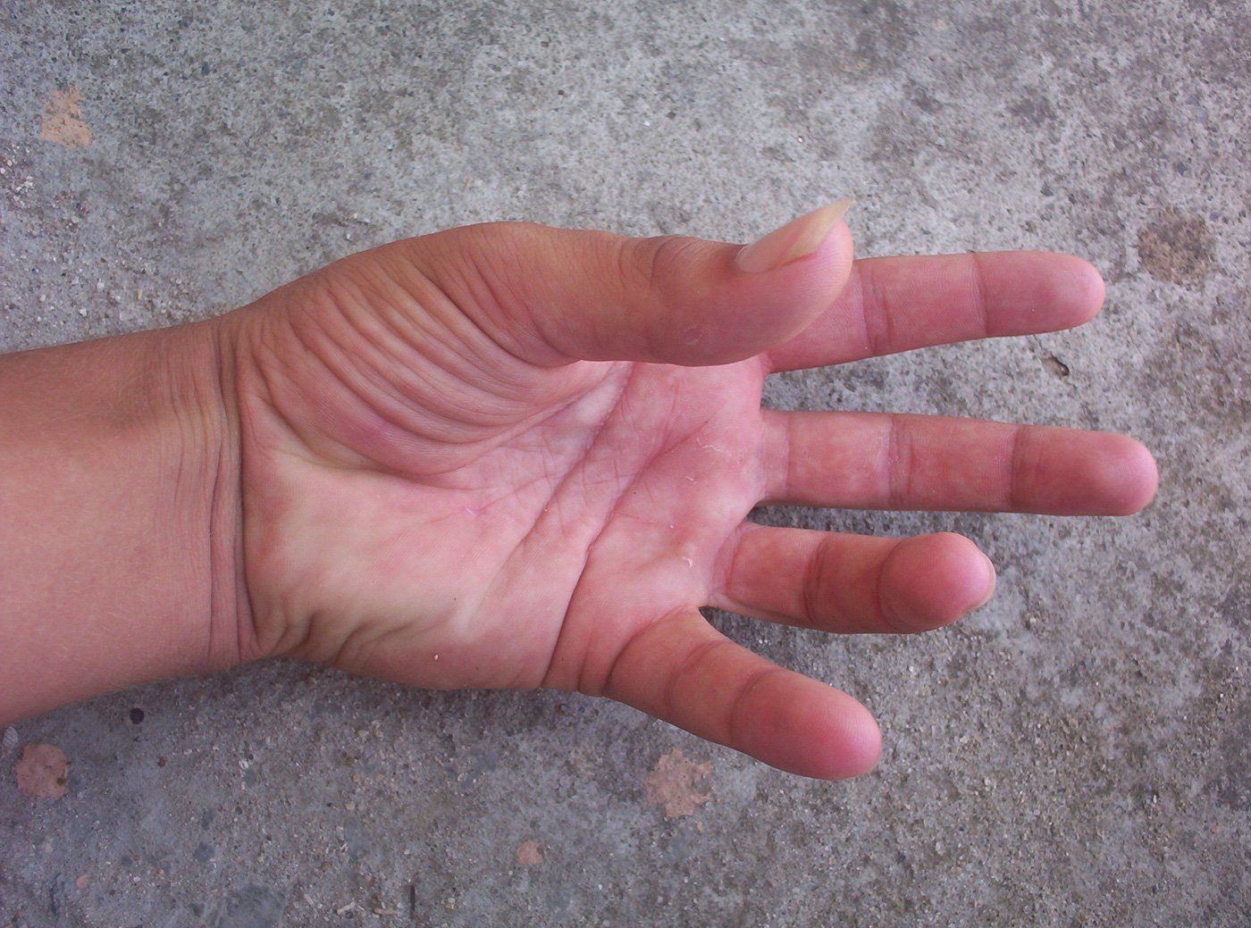 a hand with two hands that are facing in the opposite direction