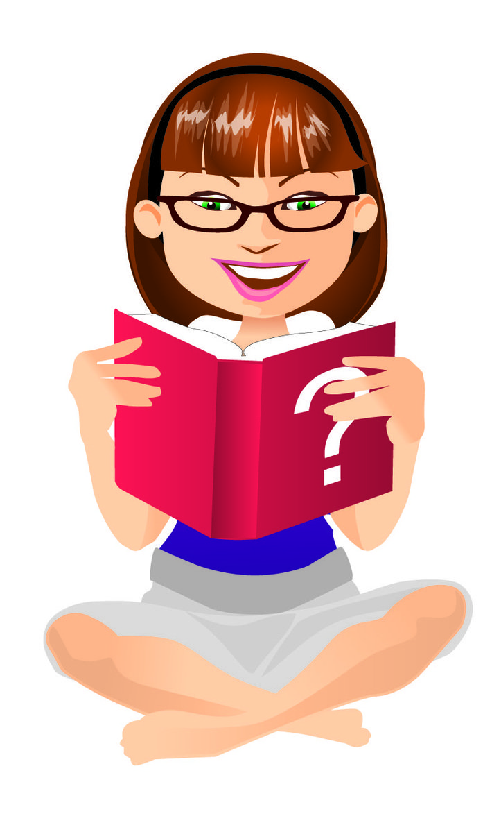 a girl sitting down reading a book