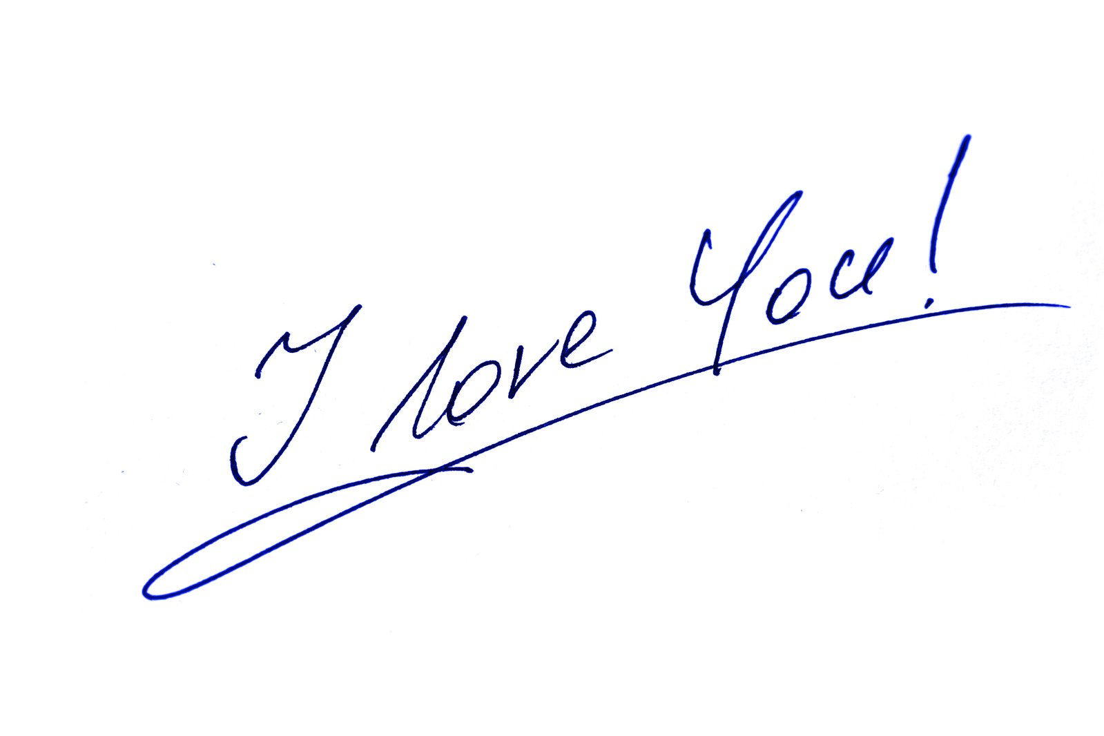 a close up view of an autographed person's handwriting