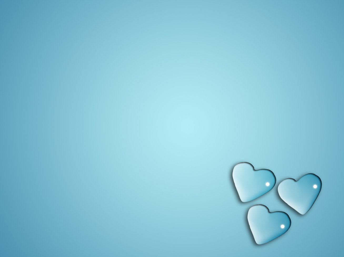 two hearts in the shape of a cut out on blue background