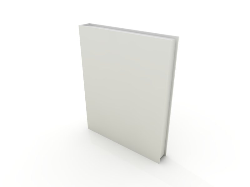 an image of an open white paper box