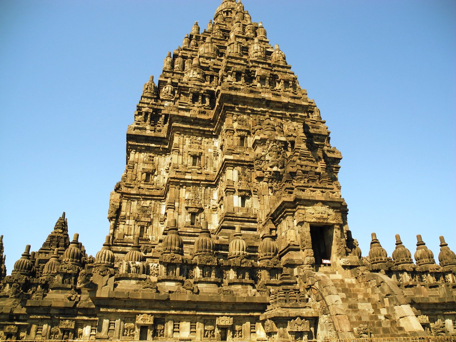 a large stone building with a clock tower in it