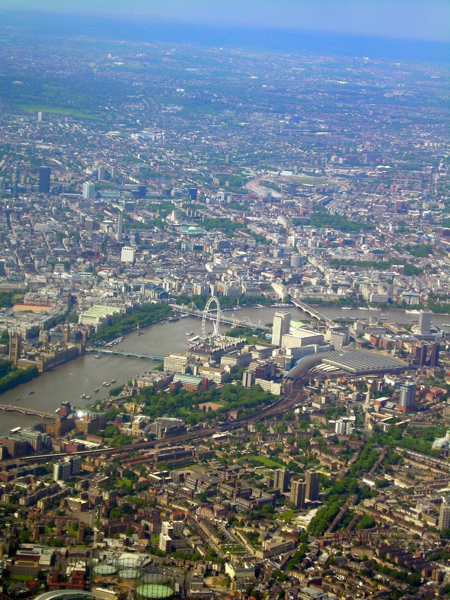 aerial po of large city with lots of buildings