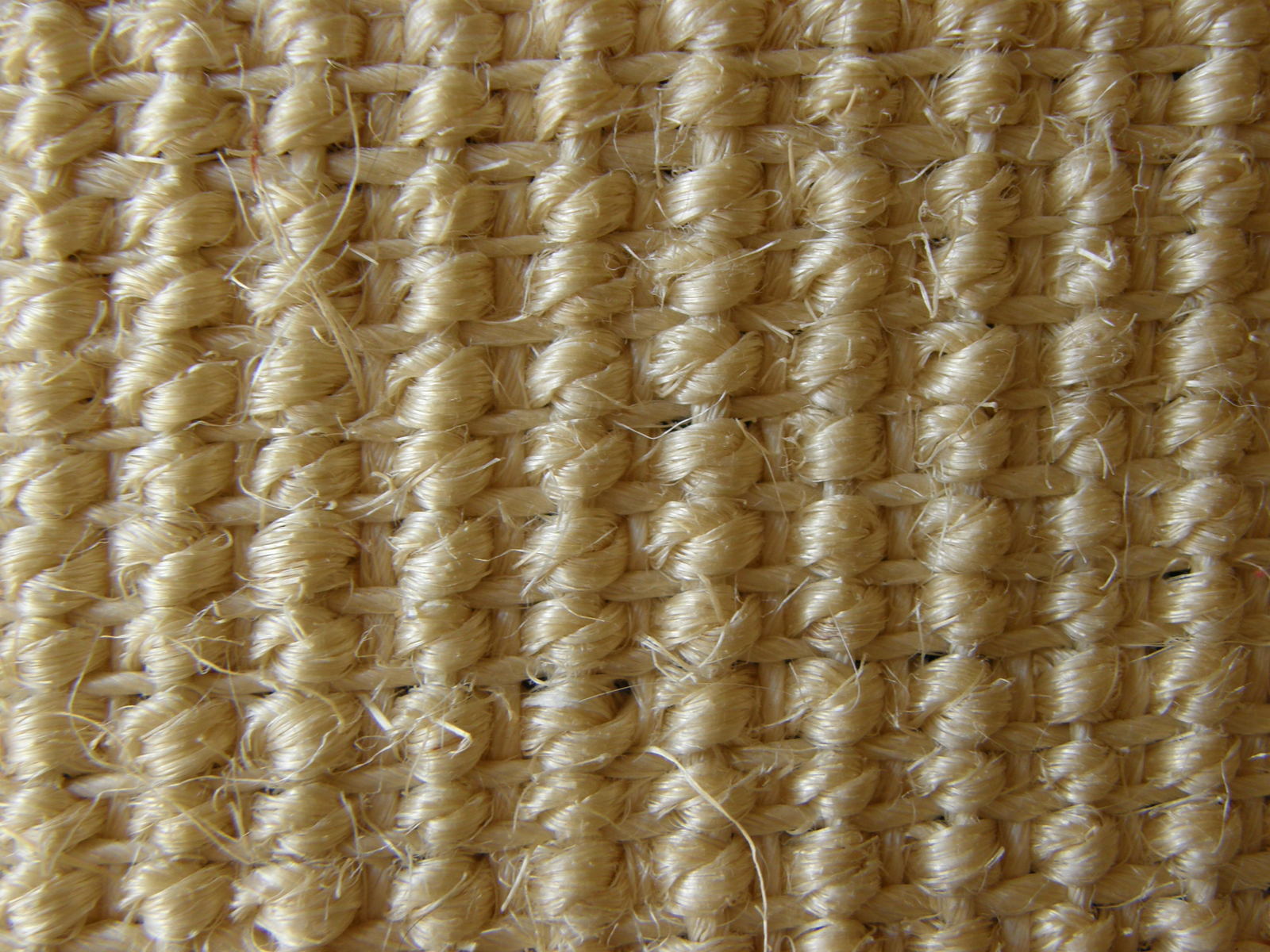 some white yarn that is all over the surface