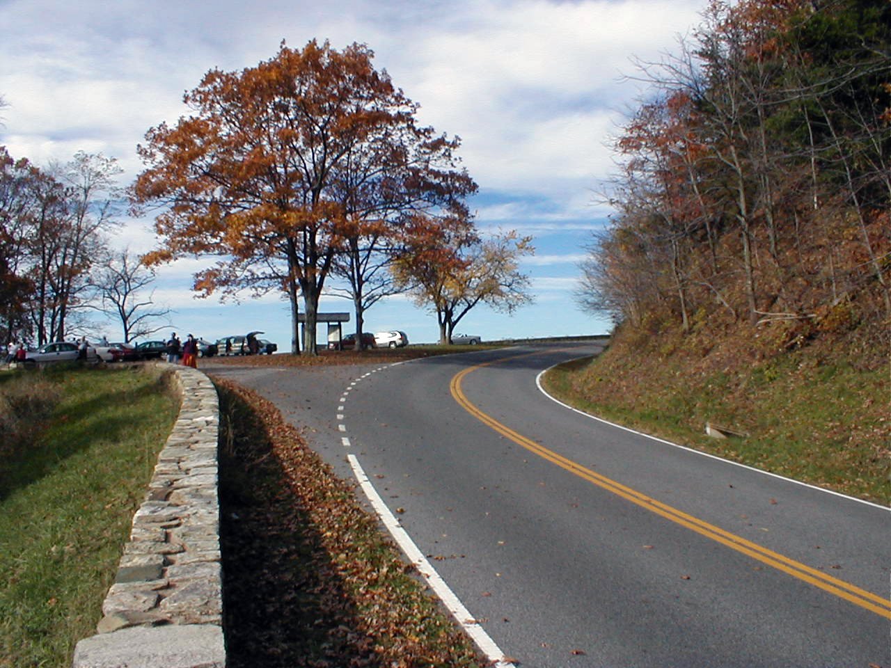 the winding roads are very scenic and empty