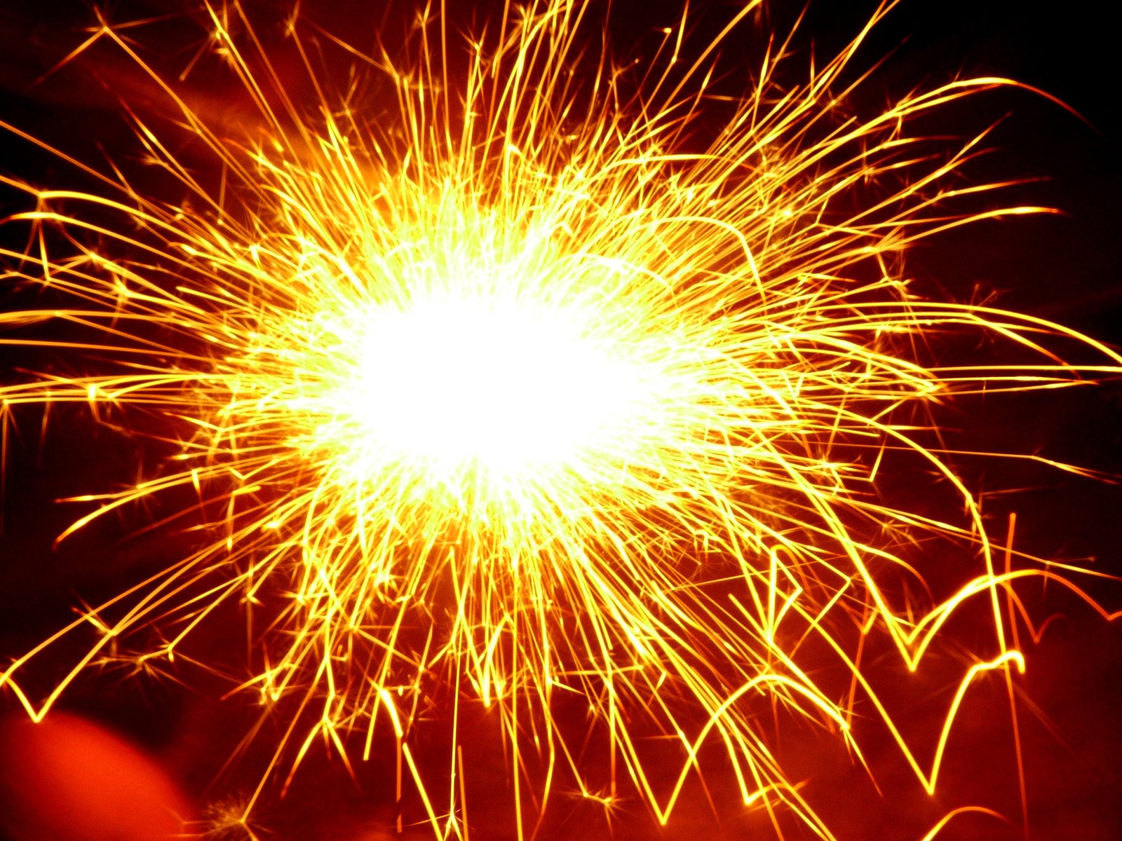 firework or fireworks in the night sky