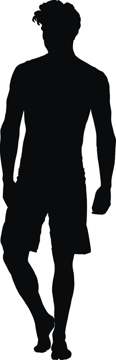 an image of the silhouette of a person