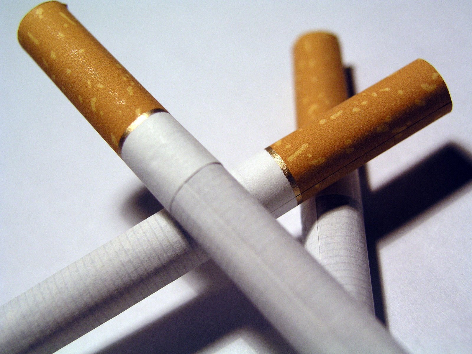 a number of cigarettes on a table