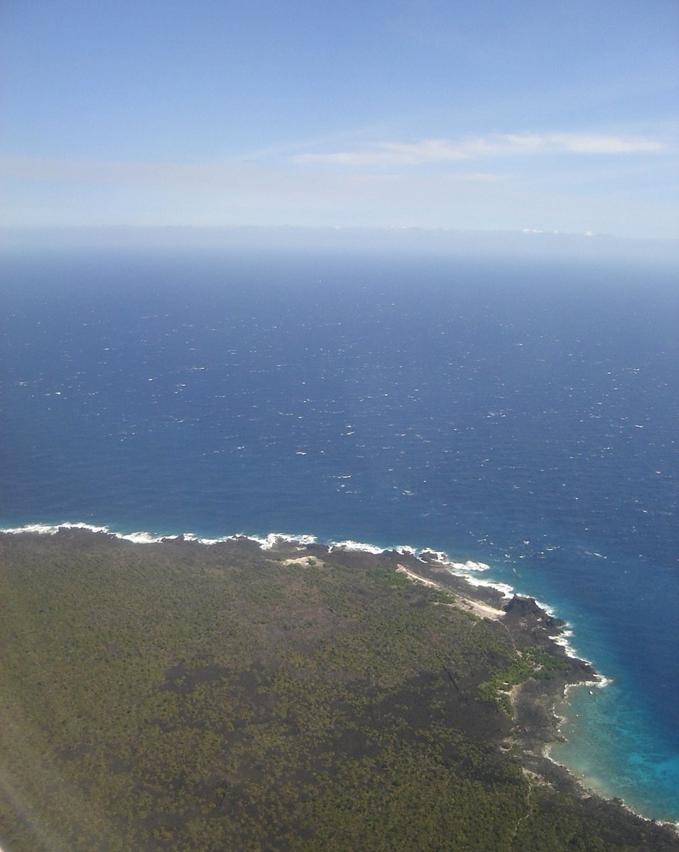 a large area of land that is near the water