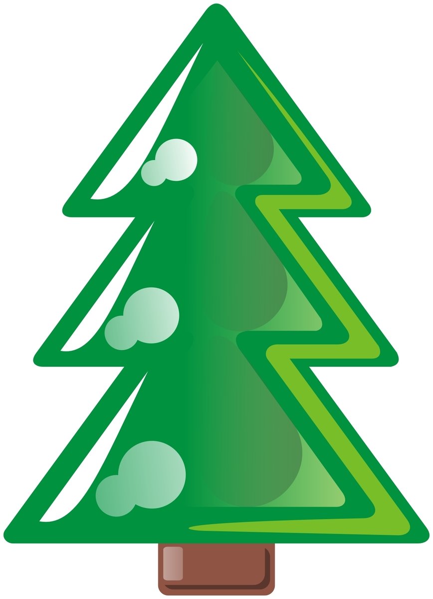 a christmas tree on a pole, with smoke coming out of the top