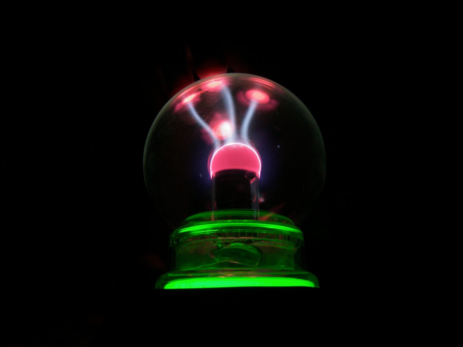 a glow is in a ball with the light up