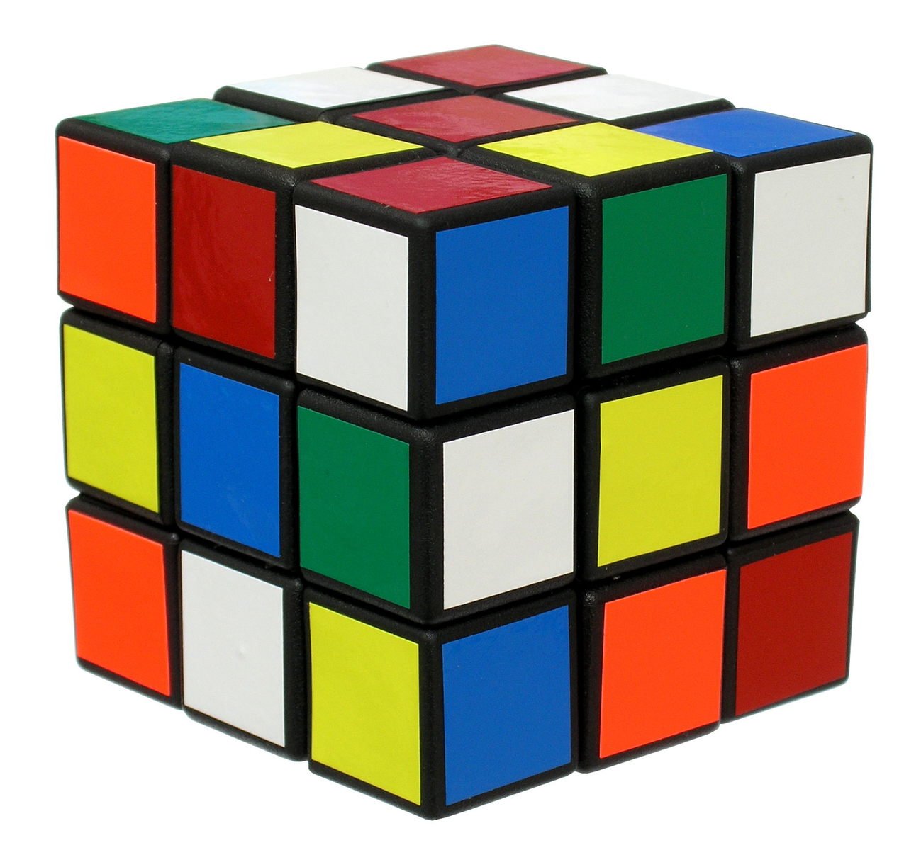 this is an image of a rubik puzzle