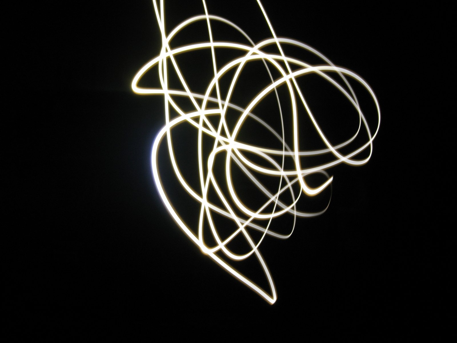 white light is captured through a circular object