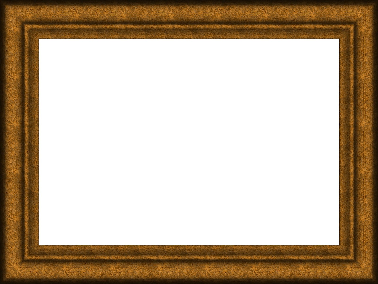 a white square with a brown border