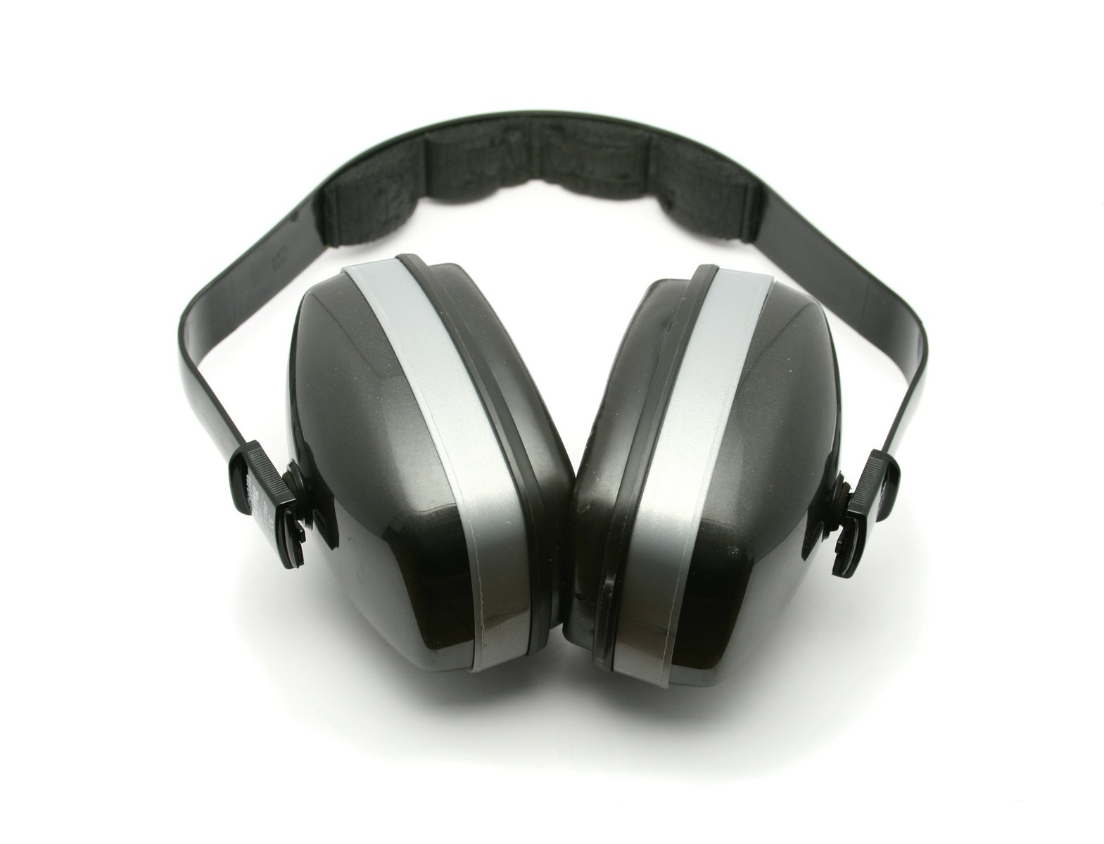 a pair of electronic headphones that have two headsets on it
