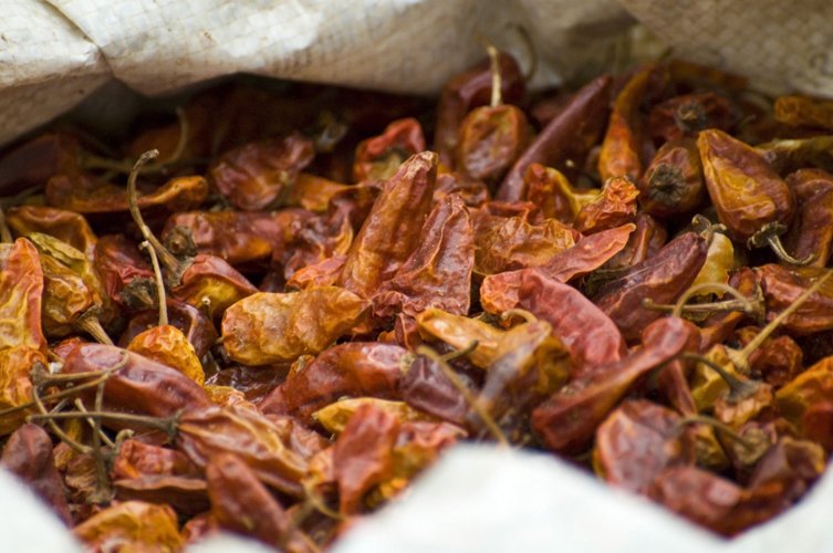 dried berries with the leaves inside