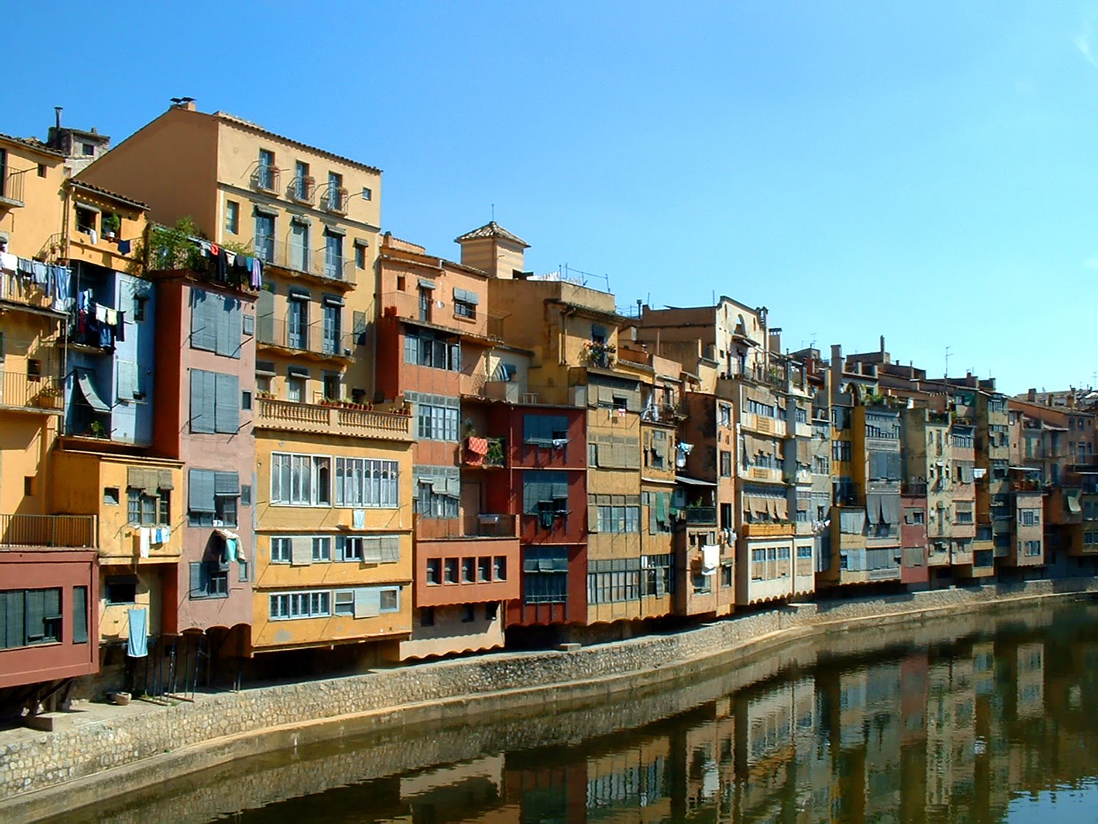 a waterway with a lot of tall buildings