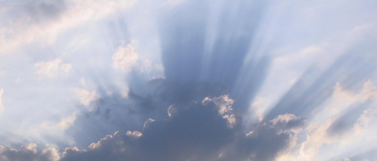 a bird flying in a cloud filled sky