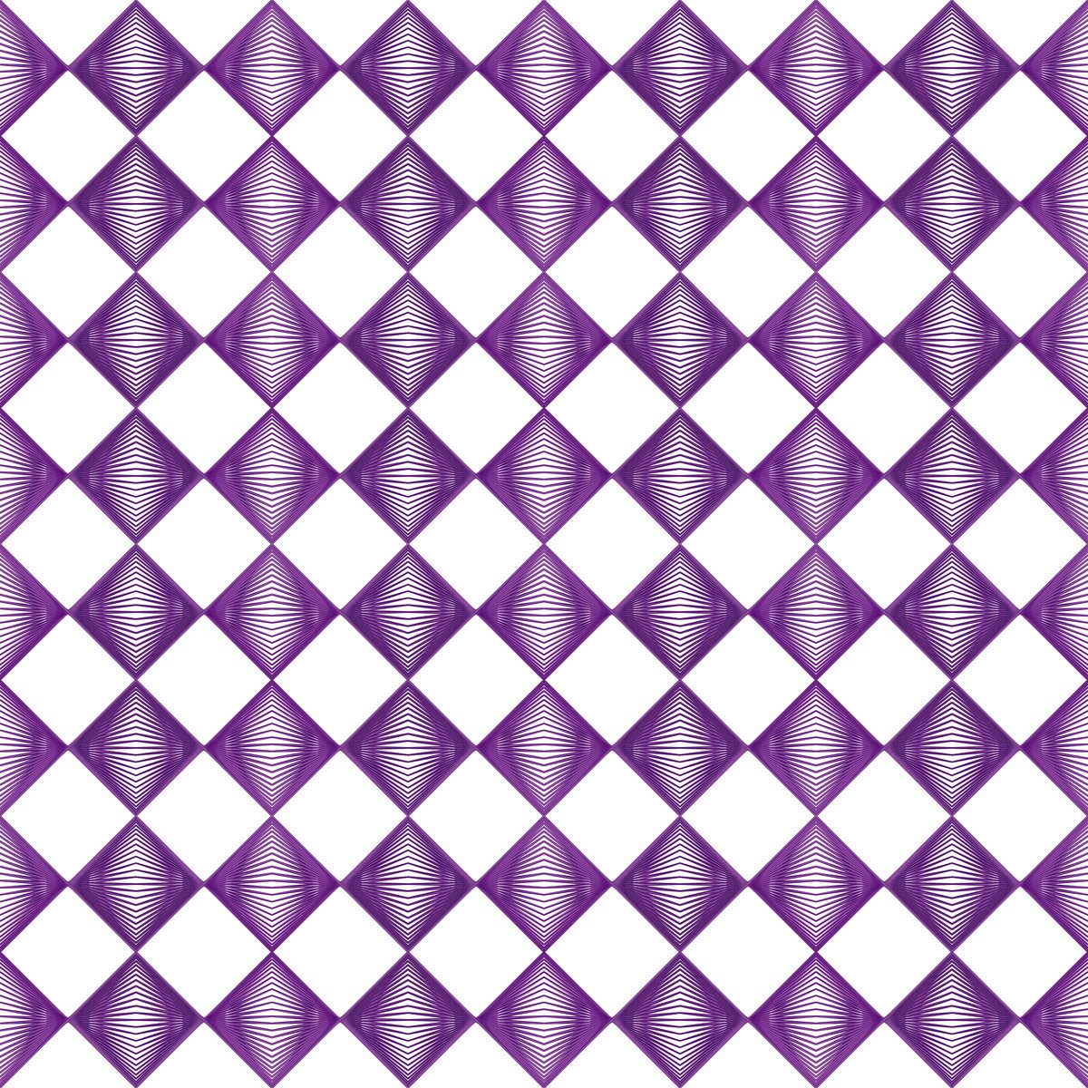 a pattern of purple colored squares