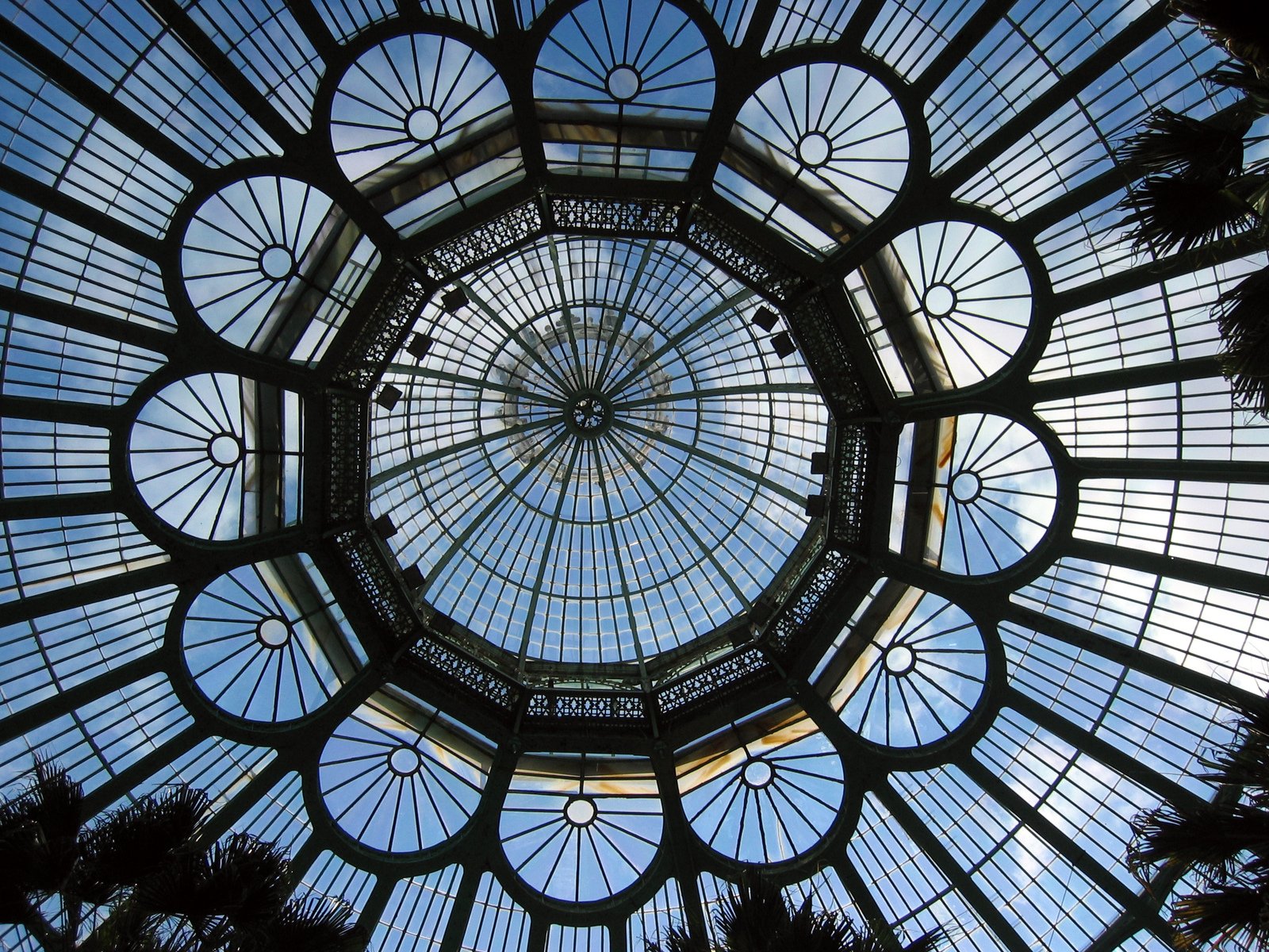 an image of a very fancy looking glass dome