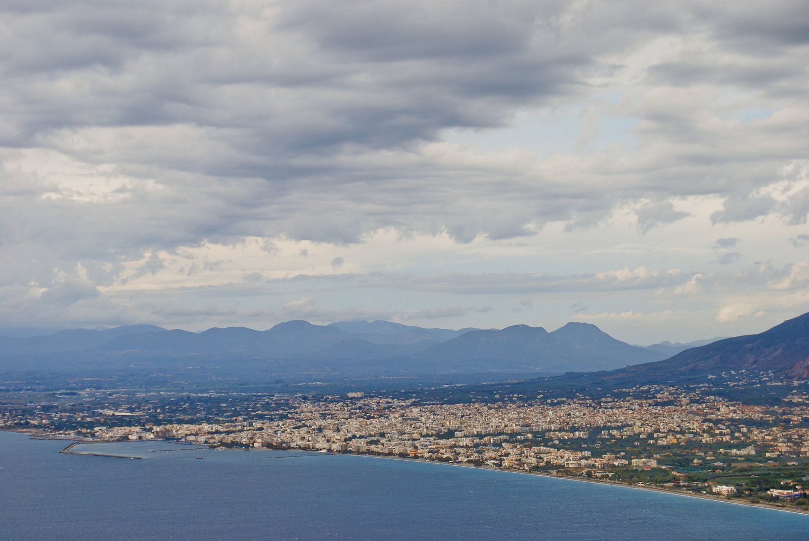 a po taken from a height point on the top of a hill