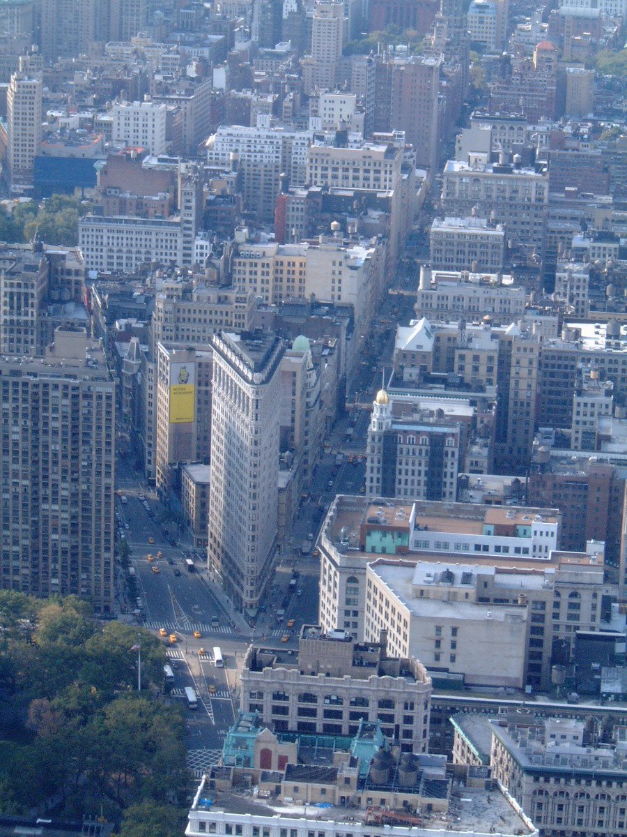 an aerial view of a large city with lots of buildings