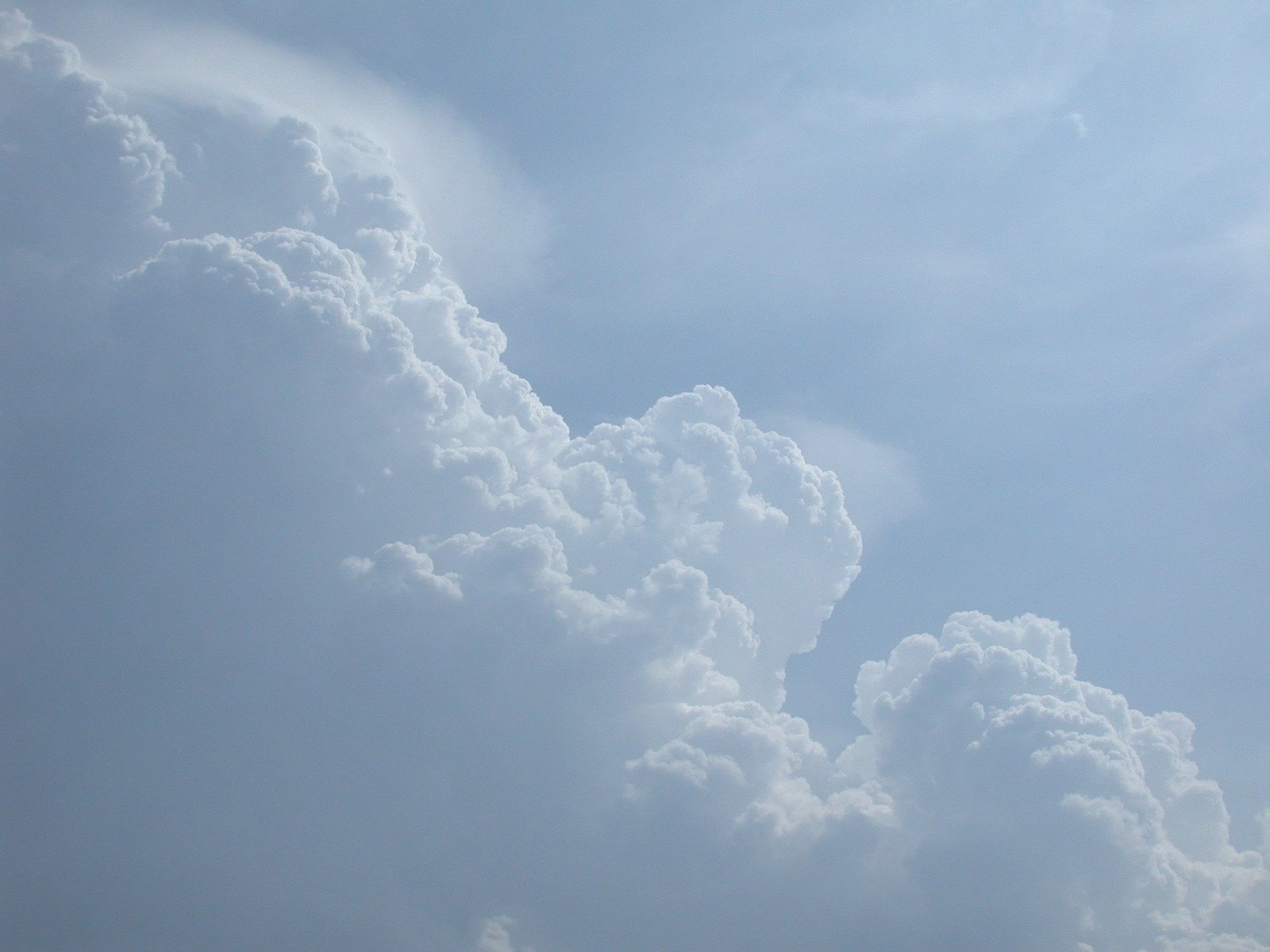 a view of a large group of clouds