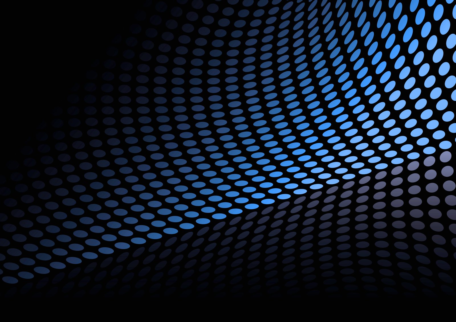 a black and blue background with half circles