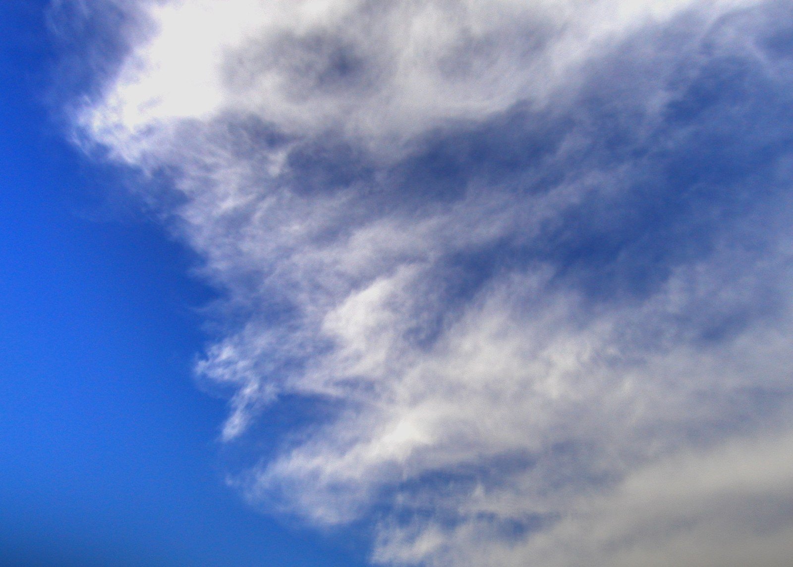 clouds in the sky on a clear day