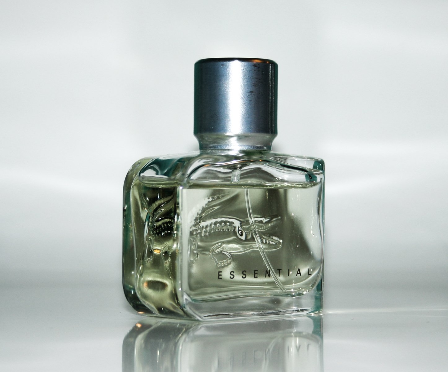 an old - fashioned bottle of espelia perfume