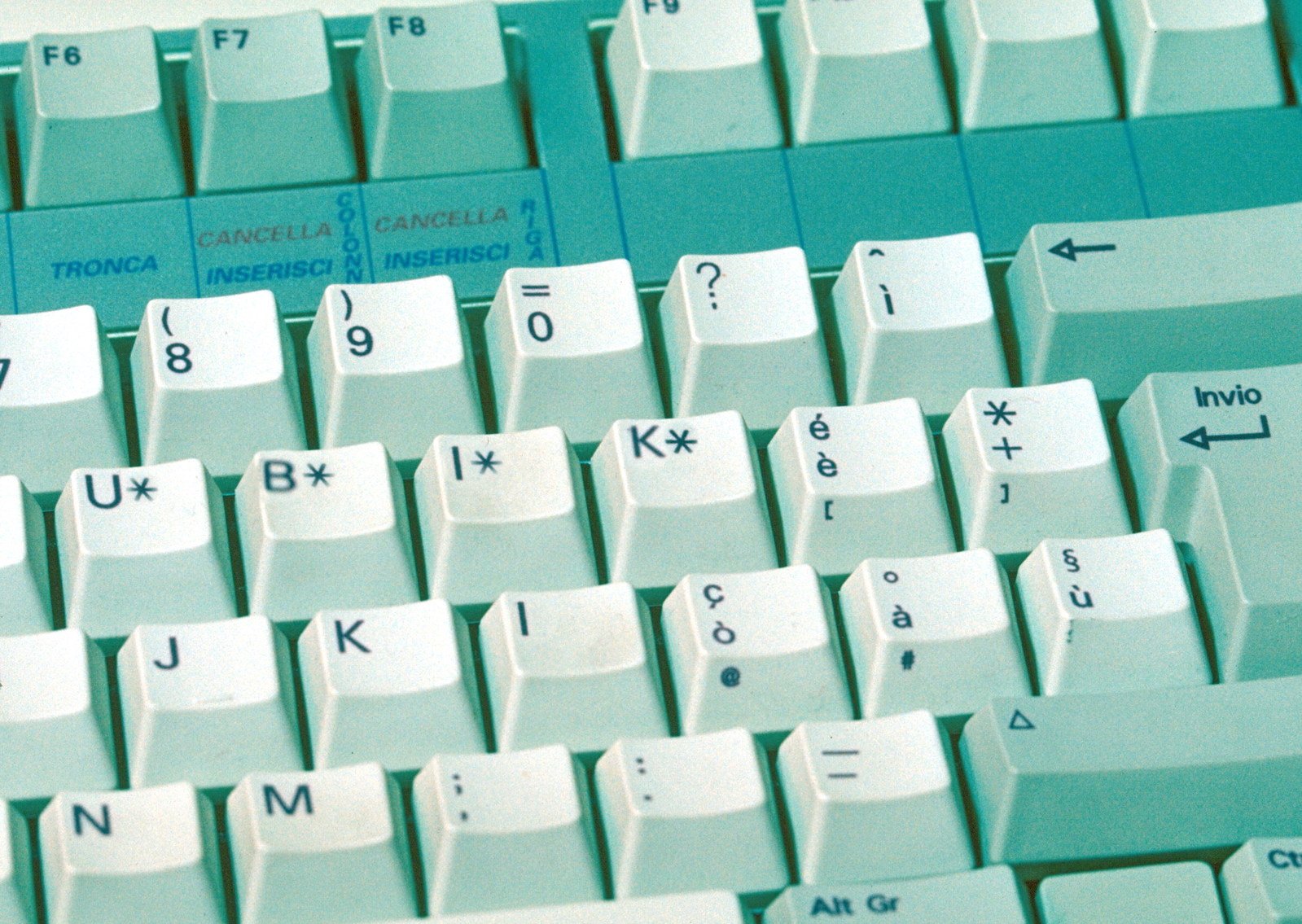 a close up of a keyboard that looks like it has a set of numbers