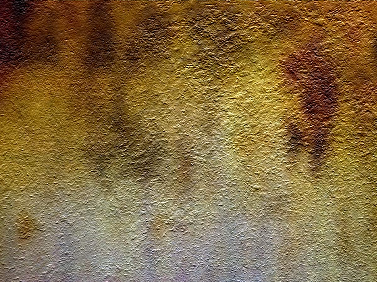 a textured picture of yellow with orange and black