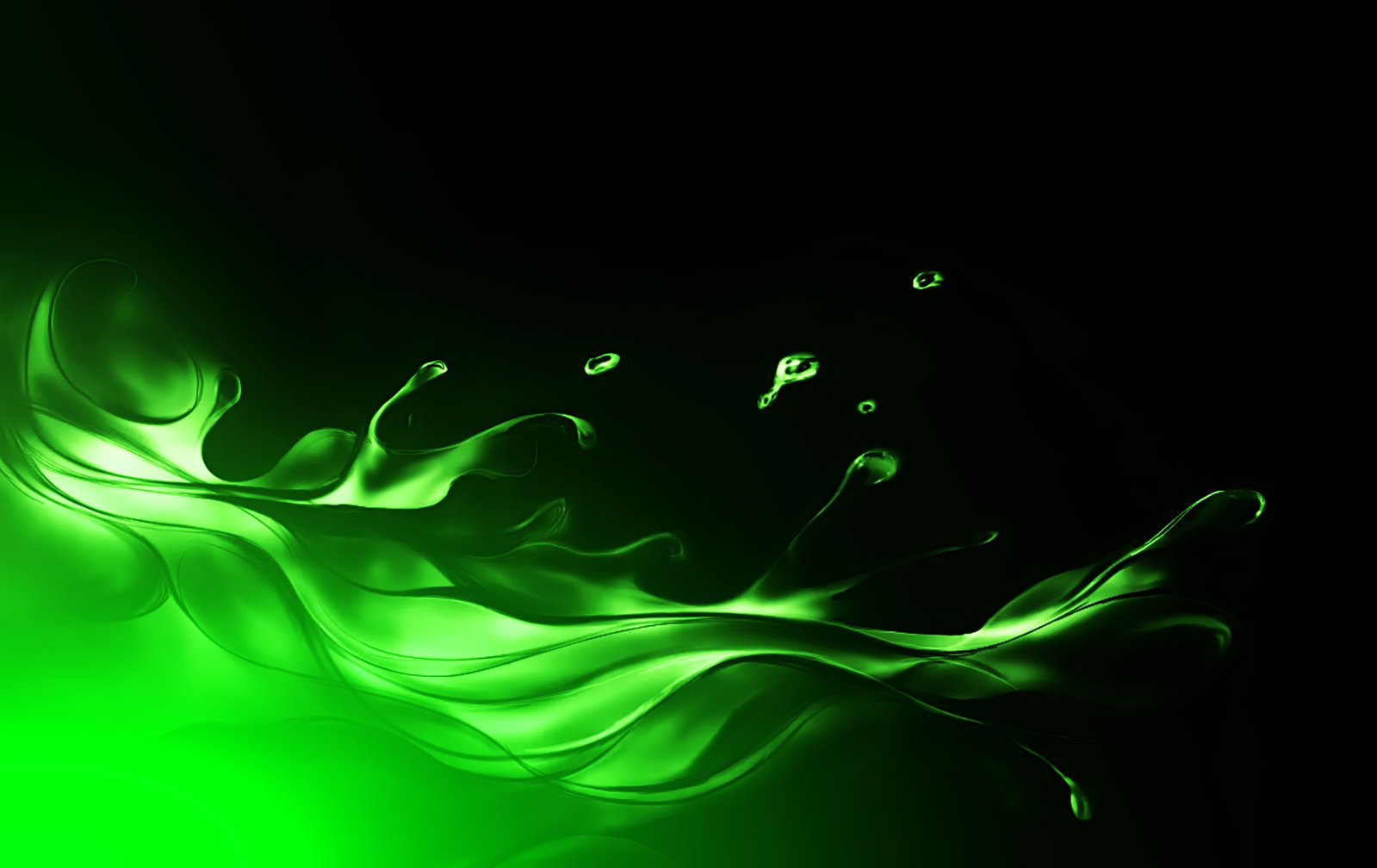 green lines wallpaper with dark background