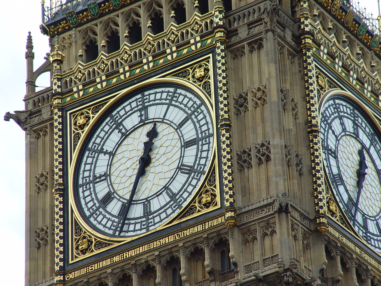 the big ben clock tower towering over the city of london